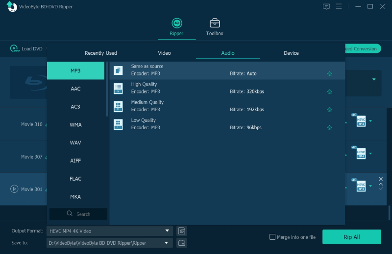 Best Bluray Audio Ripper to Rip Bluray Audio (Ultimate)