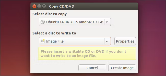 Brasero Create ISO from DVD