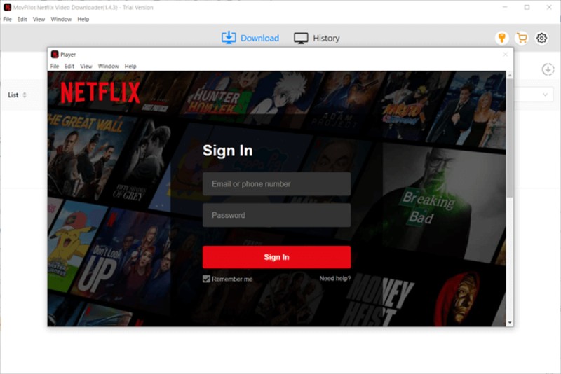 Log in op uw Netflix-account